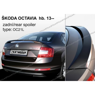 Спойлер крышки багажника Skoda Octavia A7 (2013-) бренд – Stylla (Чехия) главное фото
